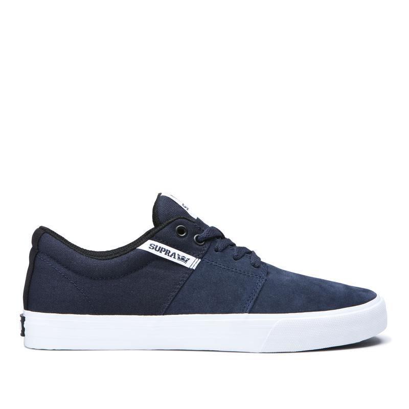 Zapatillas Bajas Supra Argentina Hombre - STACKS II VULC Azul Marino (SVHMW-2479)